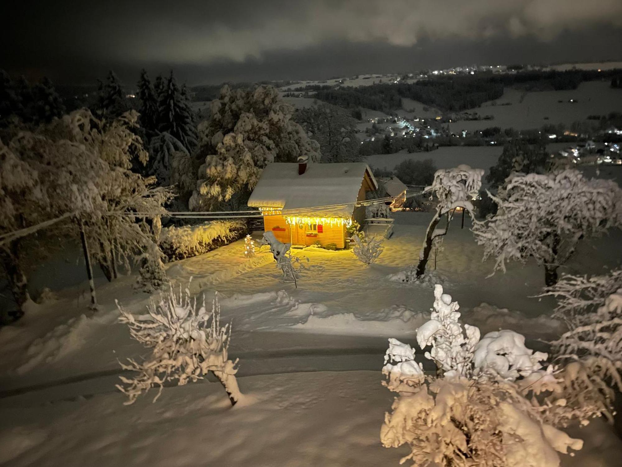 Ferienhaus Talblick Weiler-Simmerberg Eksteriør billede