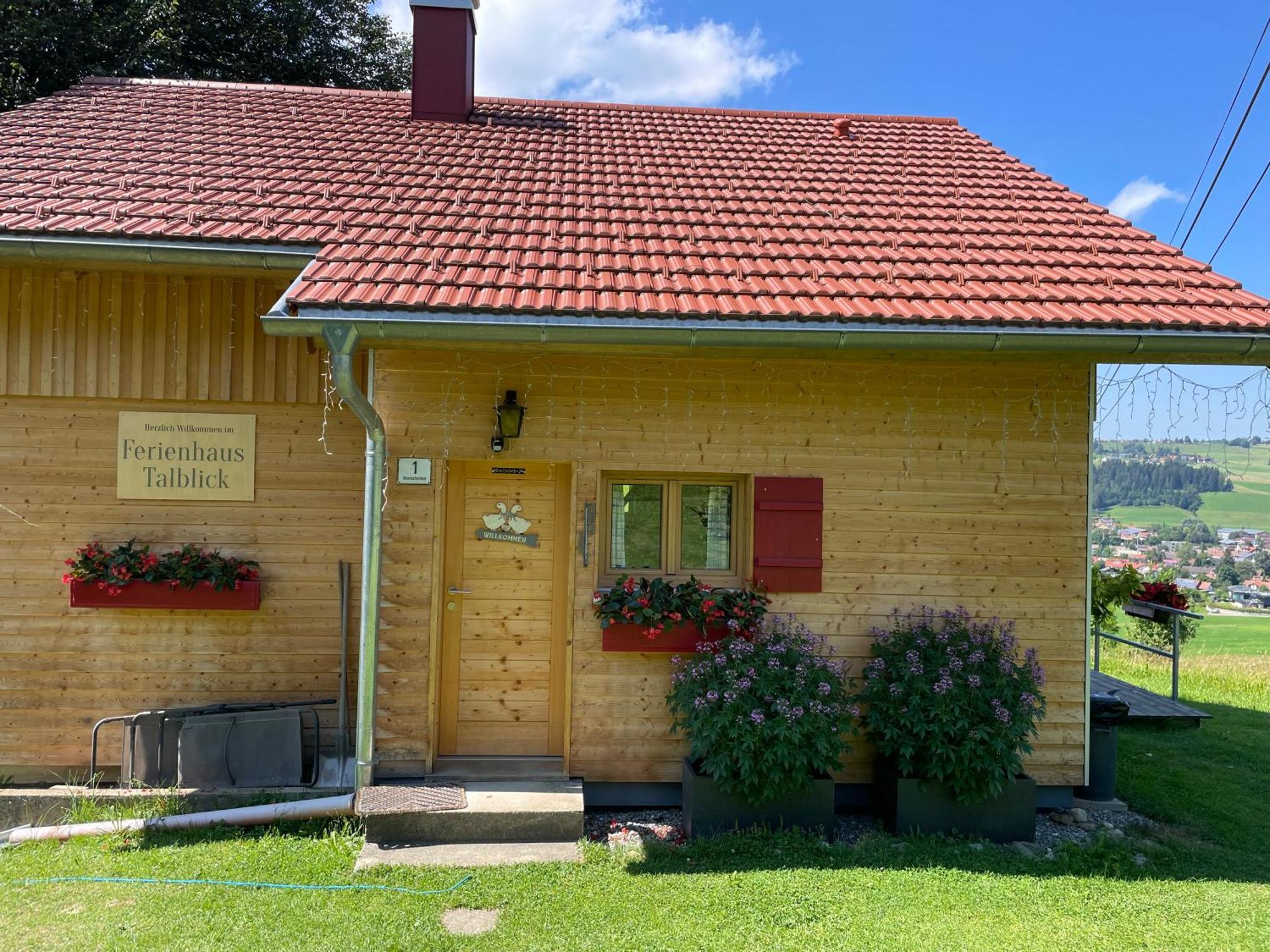 Ferienhaus Talblick Weiler-Simmerberg Eksteriør billede