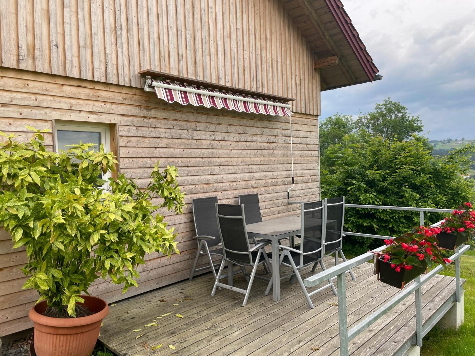 Ferienhaus Talblick Weiler-Simmerberg Eksteriør billede